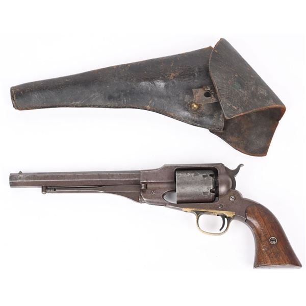 MARTIALLY INSPECTED BEALS ARMY 44 REV, W/ HOLSTER