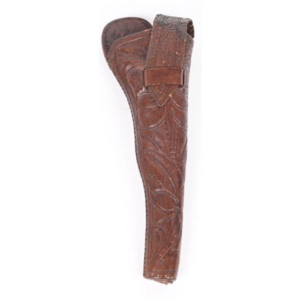 1850's TOOLED CALIFORNIA GOLD RUSH COLT HOLSTER
