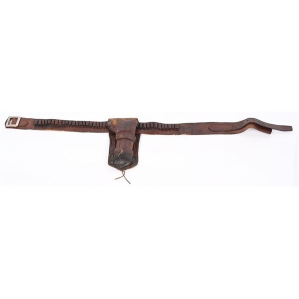 C.E. COGGSHALL MILES CITY MONT COLT HOLSTER / BELT