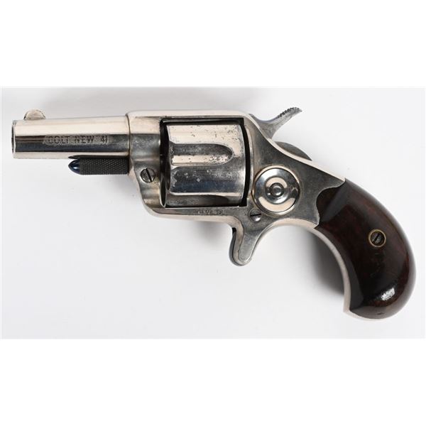 ETCHED PANEL COLT NEW LINE 41 REVOLVER