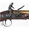 Image 3 : CASED ENGLISH BRASS BARRELED FLINT PISTOL