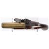 Image 5 : CASED ENGLISH BRASS BARRELED FLINT PISTOL