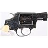 Image 5 : ENGRAVED GOLD INLAY SMITH & WESSON 36-7 REVOLVER
