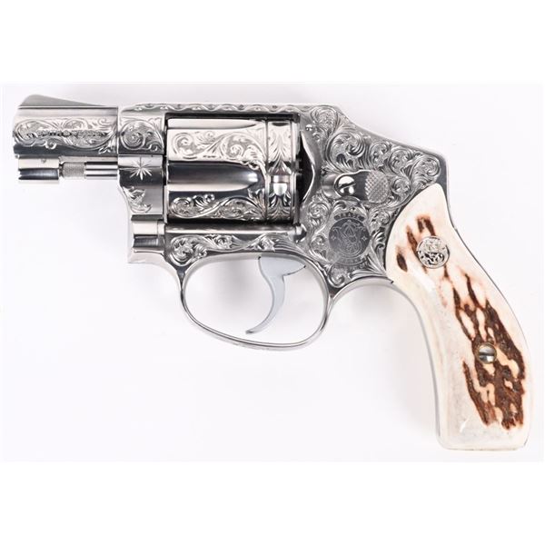 ENGRAVED SMITH WESSON MODEL 64 REVOLVER