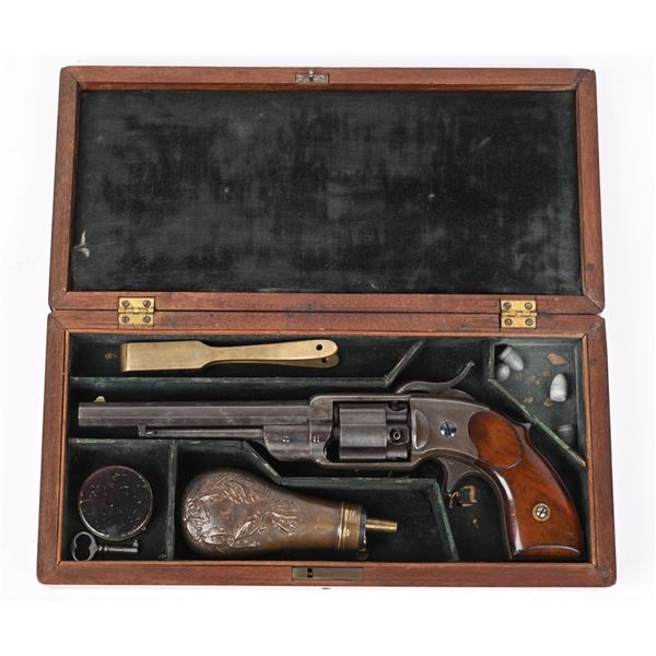 RARE CASED C.R. ALSOP "NAVY" REVOLVER