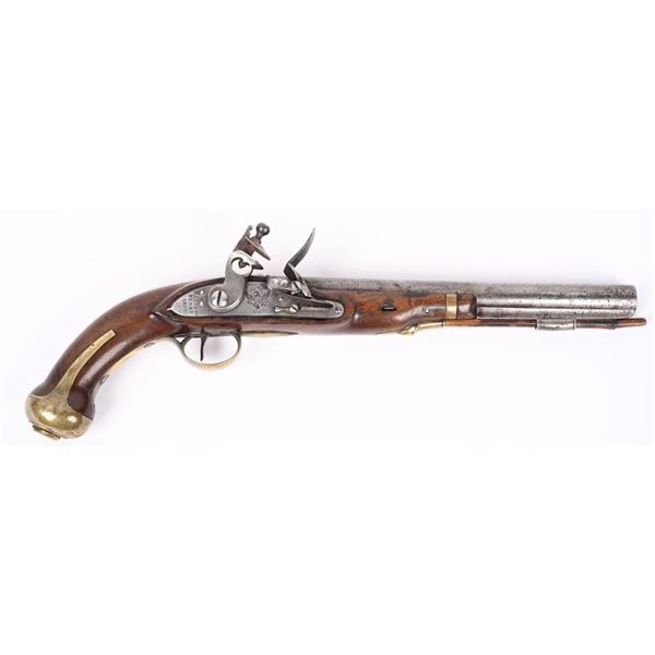 HARPERS FERRY 1805 FLINTLOCK PISTOL DATED 1807