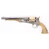 Image 2 : FACSIMILE TIFFANY COLT MODEL 1860 ARMY CASED