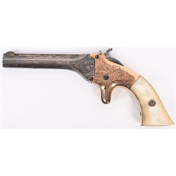 ELEGANT T .J. STAFFORD SINGLE SHOT PISTOL