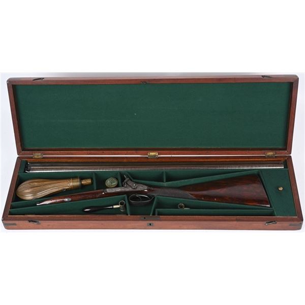 CASED JOSEPH MANTON PERCUSSION 12 BORE DOUBLE