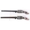 Image 16 : CASED PAIR 1851 COLT SQUARE GUARD NAVY REVOLVERS