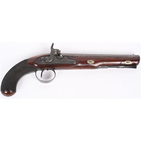 JOHN PRATT EDINBURGH MID 19TH CENT. TARGET PISTOL