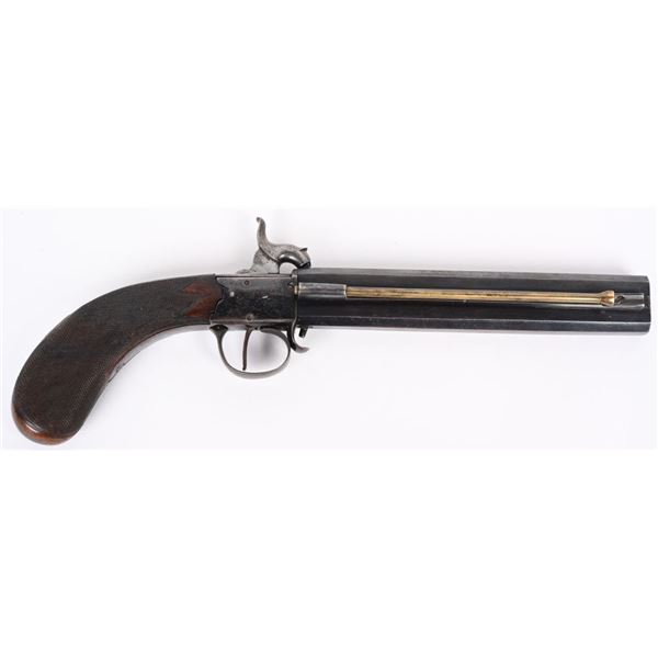 FINE LONDON CHARLES LANCASTER SWIVEL BREECH PISTOL