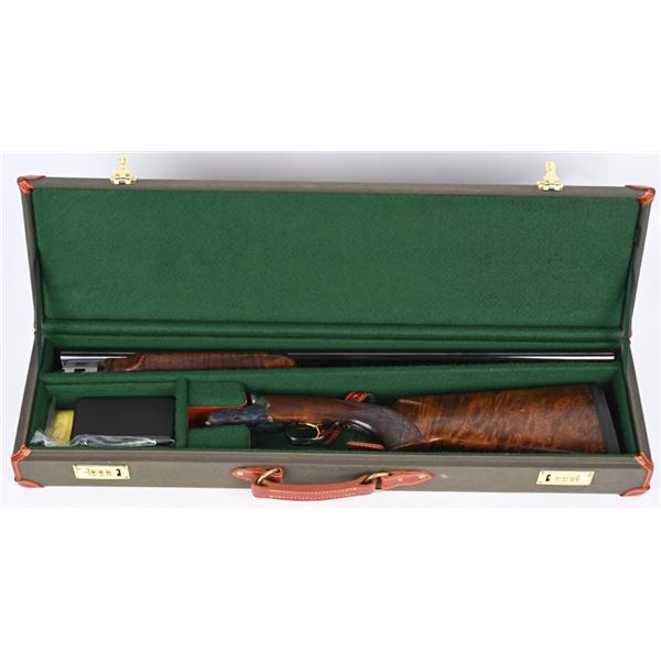CASED SKB MODEL 200 HR 28 GAUGE SXS SHOTGUN