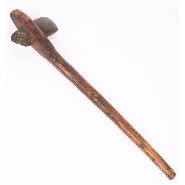 LAKOTA SIOUX STONE HEAD TOMAHAWK