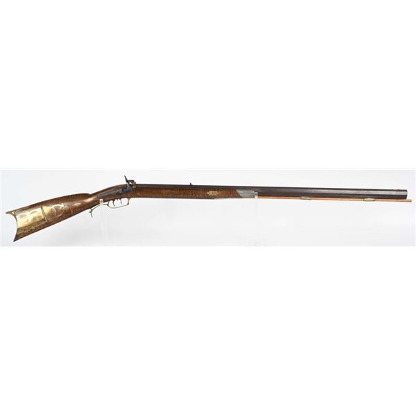 A. W. LIVINGSTON HALF STOCK PLAINS SPORTING RIFLE