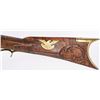 Image 10 : W,M. LARGE FULL STOCK KENTUCKY PERCUSSION RIFLE