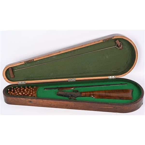 PERIOD CASED REMINGTON MODEL 6 SINGLE SHOT RIFLE