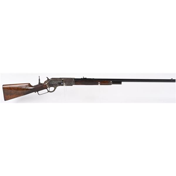 WINCHESTER MODEL 1876 CASE COLOR DELUXE RIFLE