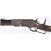 Image 8 : WINCHESTER MODEL 1876 CASE COLOR DELUXE RIFLE