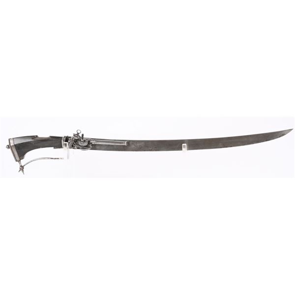IMPRESSIVE GERMAN HUNTING SWORD / FLINTLOCK