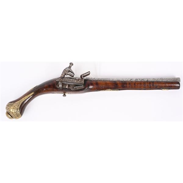 RUSSIAN OR CAUCASIAN MIQUELET BALL TRIGGER PISTOL