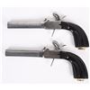 Image 4 : SUPERB CASED PAIR OF FOLDING TRIGGER MUFF PISTOLS