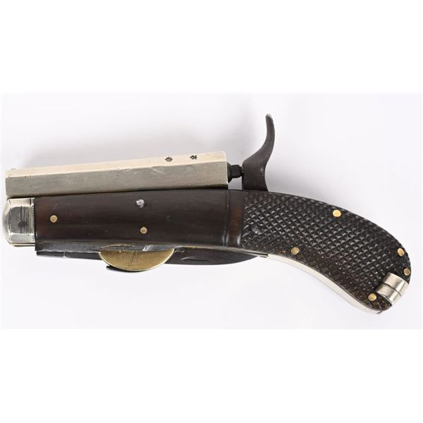 UNWIN & ROGERS FOLDING KNIFE PISTOL