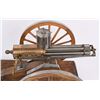 Image 2 : MINIATURE MODEL 1867 GATLING GUN ON CARRIAGE