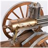 Image 5 : MINIATURE MODEL 1867 GATLING GUN ON CARRIAGE
