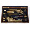 Image 2 : OUTSTANDING CASED GOLD ENGRAVED ADAMS REVOLVERS