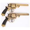 Image 4 : OUTSTANDING CASED GOLD ENGRAVED ADAMS REVOLVERS