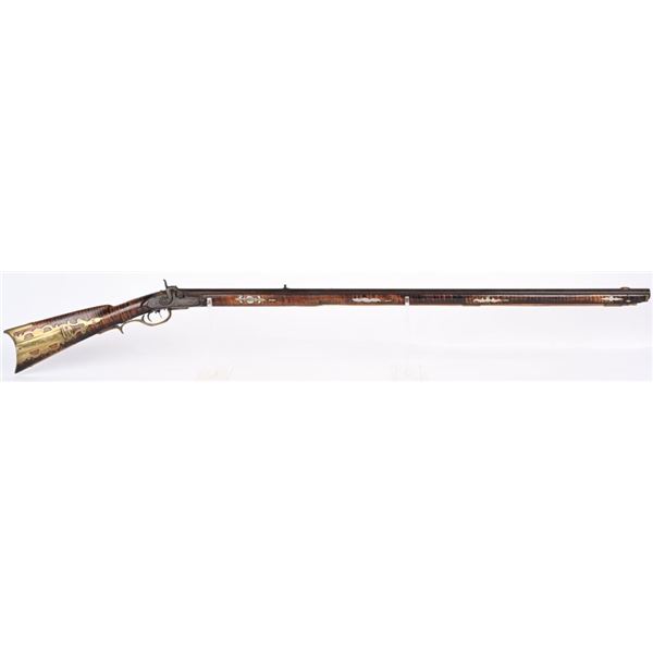 FULL STOCK MAPLE PERCUSSION KY. RIFLE