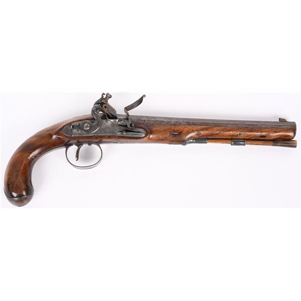 FINE J. PROBIN LONDON FLINTLOCK PISTOL