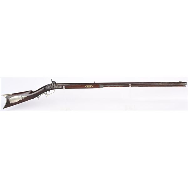 G.H. WALKER HALF STOCK PERCUSSION PLAINS RIFLE