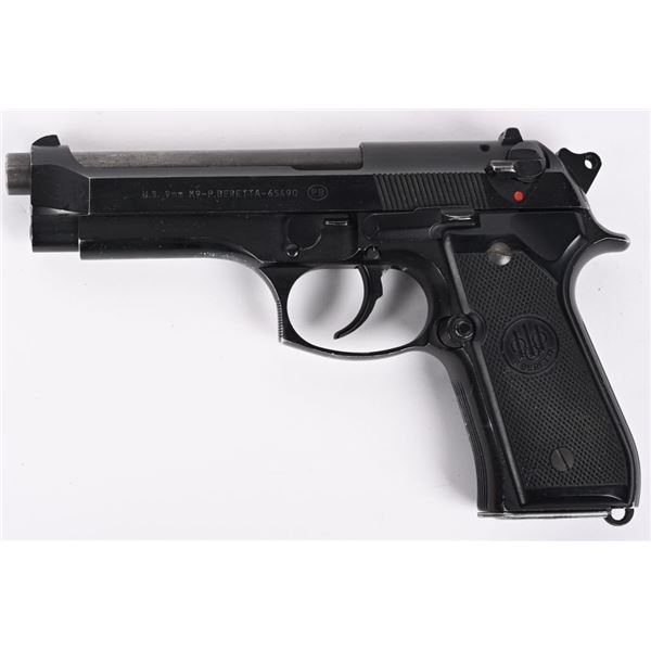 U.S. MARKED BERETTA M9 SEMI AUTO PISTOL