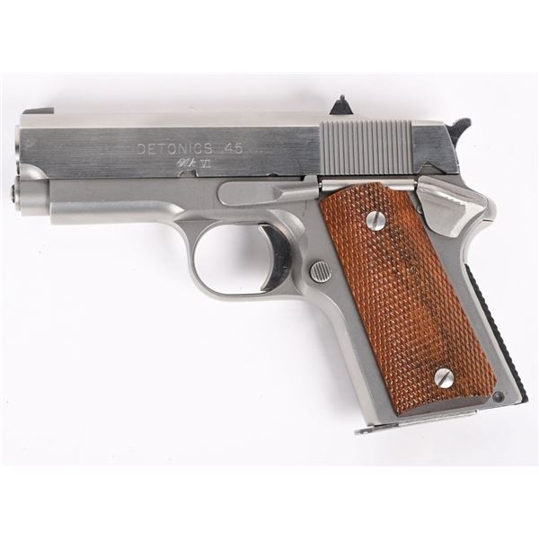 DETONICS COMBAT MASTER MK VI SEMI AUTO PISTOL