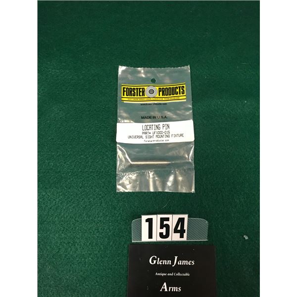 Forster universal sight and scope mount drilling fixture parts