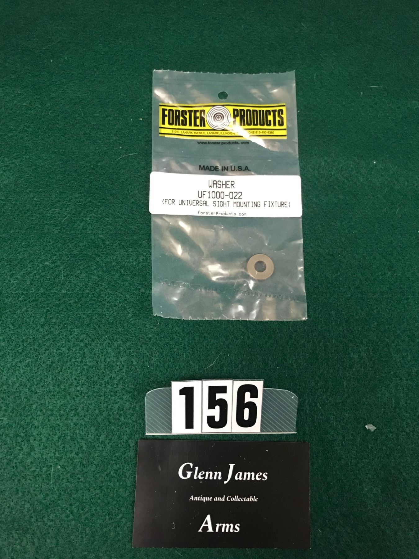 Forster universal sight and scope mount drilling fixture w