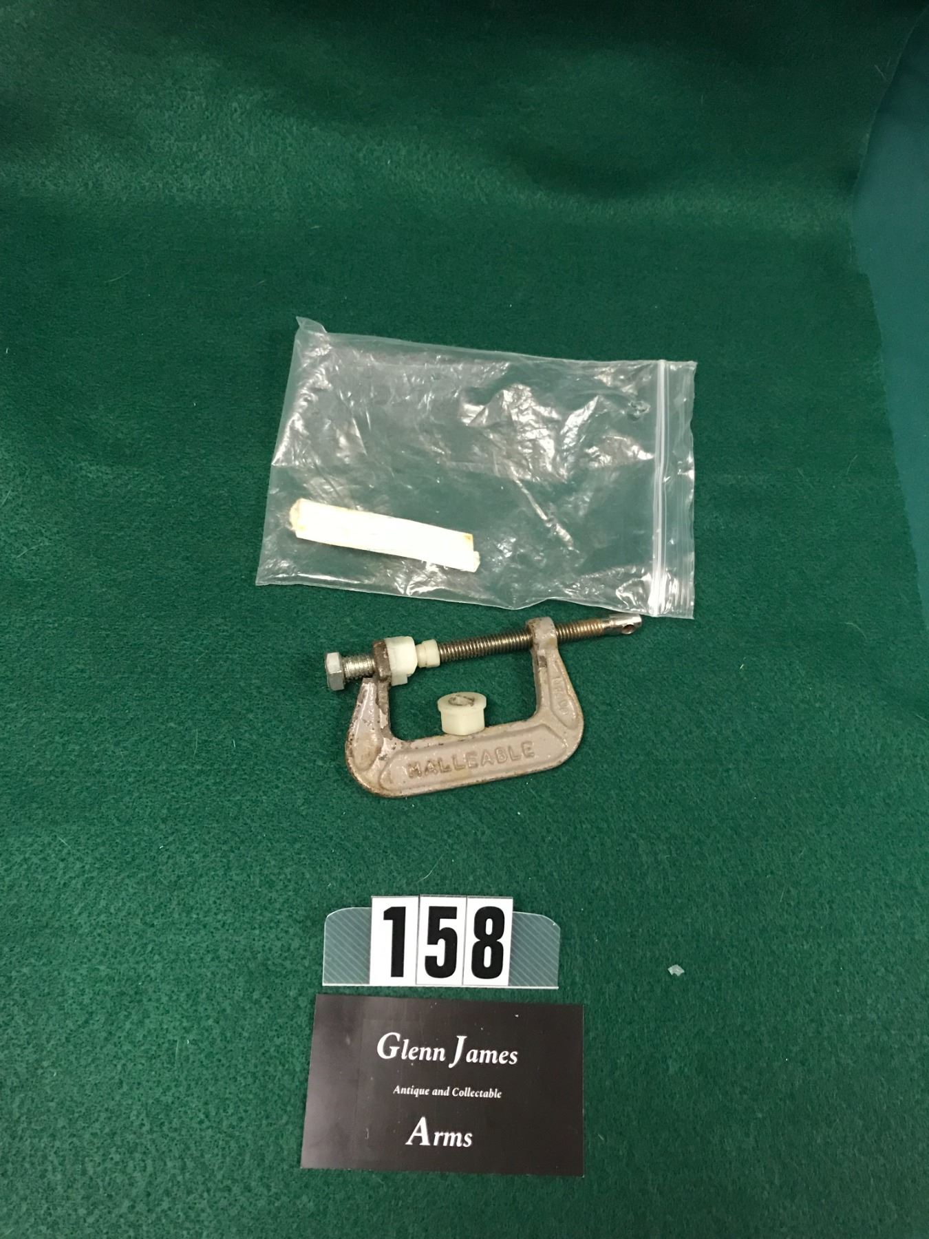 Forster universal sight and scope mount drilling fixture C Clamp