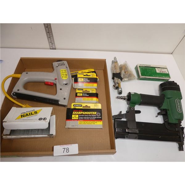 heavy duty staples, nails, nail gun, staple gun