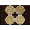 Image 1 : 4 MEXICO SILVER CAP & RAY SILVER 25 CENTAVOS