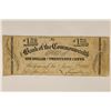 Image 1 : 1862 BANK OF THE COMMONWEALTH $1.25 OBSOLETE