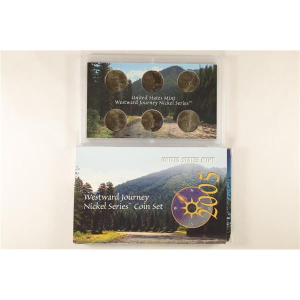 2005 WESTWARD JOURNEY NICKEL SET (UNC) WITH BOX