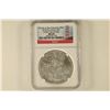 Image 1 : 2012 AMERICAN SILVER EAGLE NGC MS69 STRUCK AT