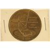 Image 1 : 1 1/4'' BRASS TOKEN "MOTORAMA OF 1954" GENERAL