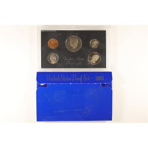 1983 US PROOF SET (WITH BOX)