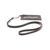 Image 4 : Balenciaga Black Calfskin Leather Logo Strap Cardholder