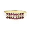 Image 2 : 0.70 ctw Ruby and Diamond Ring - 14KT Yellow Gold