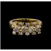 Image 2 : 14KT Yellow Gold 0.97 ctw Diamond Ring