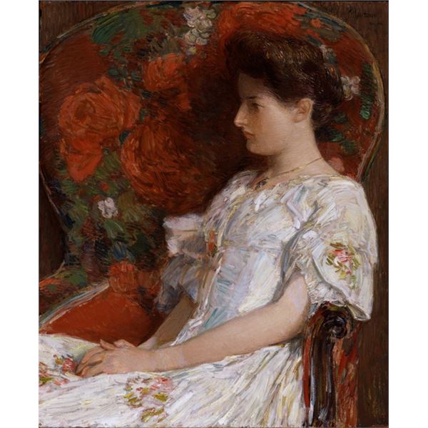 Childe Hassam - The Victorian Chair